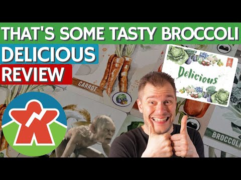 Delicious - Board Game Review - Broccoli Never Looked So Tasty!