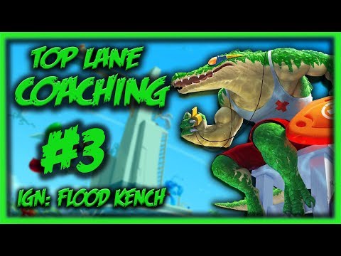 Top Lane Coaching #3 Flood Kench - Renekton vs Jax [Platinum 5]