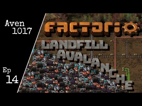 Factorio Landfill Avalanche! Ep 14: Optimizing scrap - MP Coop Gameplay with KatherineOfSky