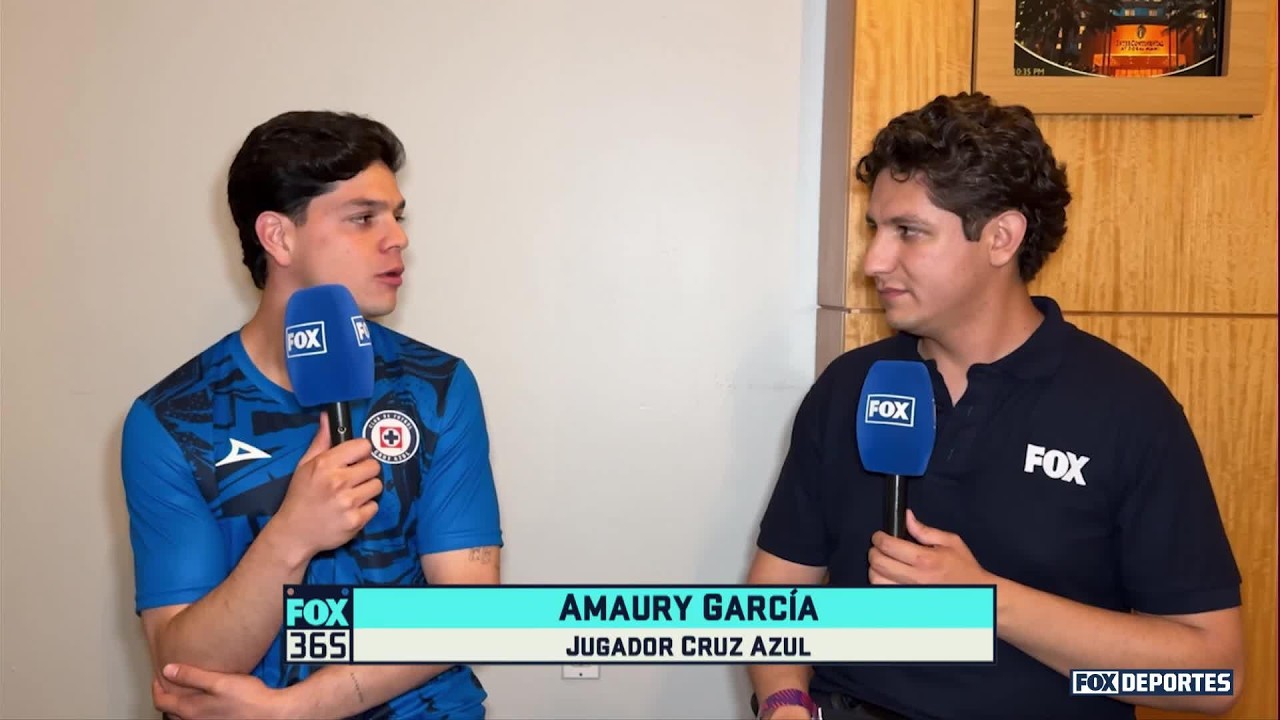 EXCLUSIVA | Amaury García sobre Lira, el momento de Cruz Azul, jugar ante Messi y más | FOX 365