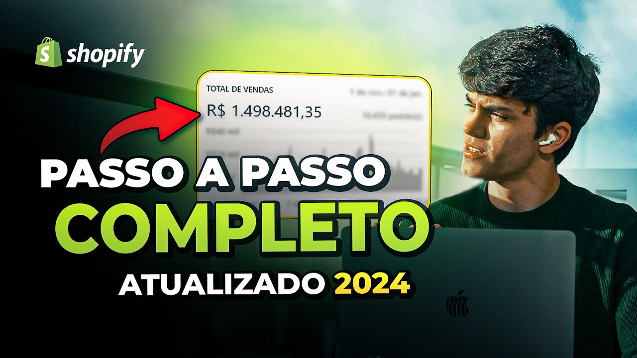 Como Criar uma Loja de Dropshipping na Shopify [ATUALIZADO 2024]