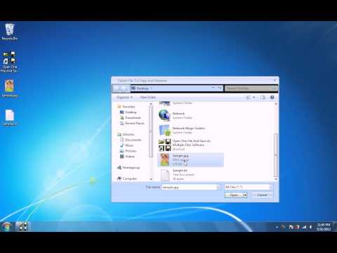 Open One File And Save As Multiple Files Software