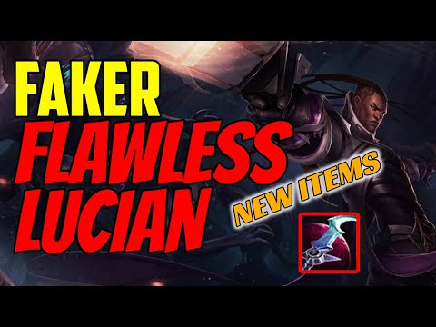 T1 Faker Plays Lucian Mid vs Galio - Challenger Gameplay Midlane - New Items - Season 11 - Galeforce
