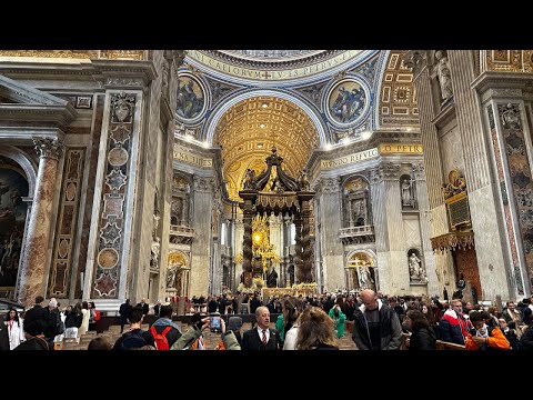 Pueri Cantores Rome 2023 New Year’s Day Papal Mass Offertorio Hymn