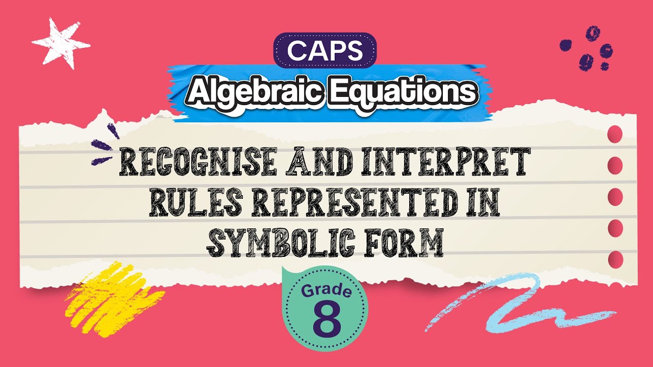 Recognise and Interpret Rules Represented in Symbolic Form