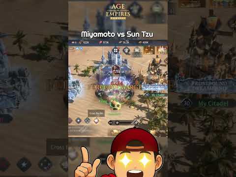 Miyamoto vs Sun Tzu | Swords fight | Age of Empires Mobile #ageofempiresmobile