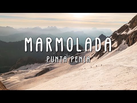 In vetta alle Dolomiti - MARMOLADA Punta Penia • mt 3343 slm • Via normale dal ghiacciaio