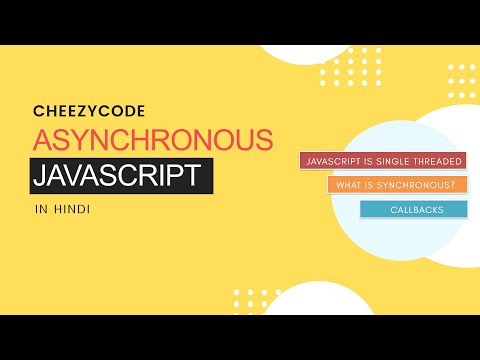 Asynchronous Javascript In Hindi Javascript Tutorial In Hindi 1