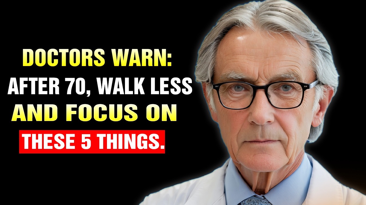 Doctor’s Warning: How Over-Walking After 70 Can Speed Up Aging - And What to Do Instead!