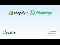Integrate WhatsApp with Shopify in just 15 minutes