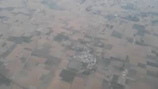 preview picture of video 'Landing at Lucknow airport....nice trip.'