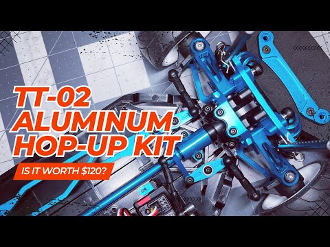 Aluminum TT-02 for $120 Is it worth your money? #tamiya #tamiyarc #tamiyarccar #tamiyatt02 #tt02