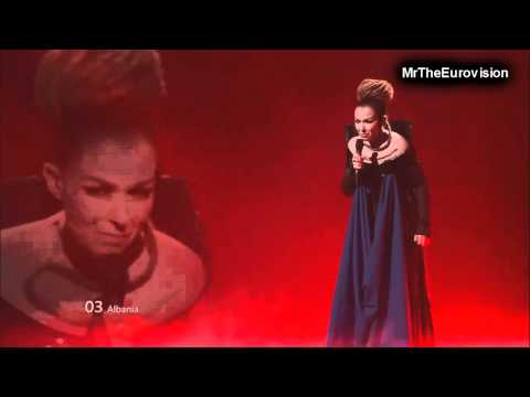 HD Rona Nishliu - Suus - Final -  Eurovision Song Contest 2012