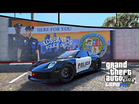 GTA 5 LSPDFR Police Mod LSPD Speed Enforcement Patrol With The Pfister Comet S2 Police SE #RoadTo1K