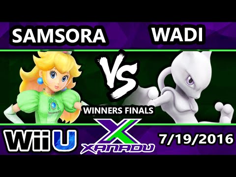 S@X 159 - Wadi (Mewtwo) Vs. Samsora (Peach) SSB4 Winners Finals - Smash Wii U - Smash 4