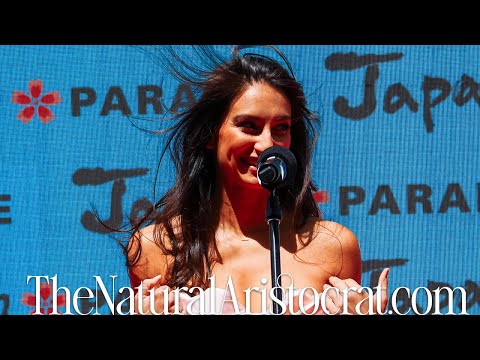 Sonya Balsara singing US National Anthem at Japan Parade 2024