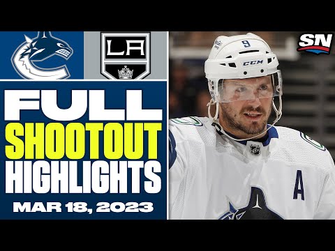 Vancouver Canucks vs. Los Angeles Kings | FULL Shootout Highlights