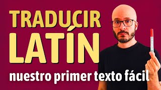 ANÁLISIS y TRADUCCIÓN de un texto FÁCIL 🏛️ (1.ª declinación y presente) ‹ Curso latín desde cero