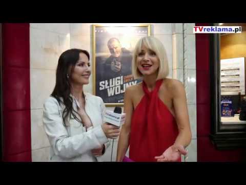 Monika Dryl o swojej roli na premierze filmu Sługi Wojny