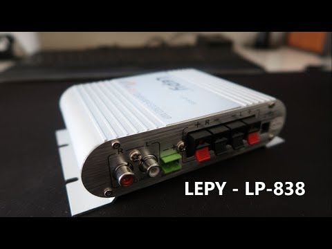 Lepy LP 838 - Review and Setup 2.1 system