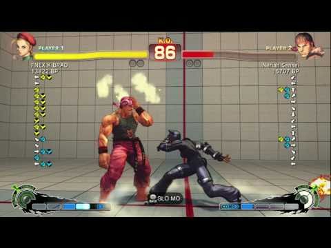 Ryan Hart [Ryu] vs K BRAD [Cammy] 2/2 SSF4 Casual FT5 - Xbox Live - TRUE-HD