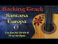 Backing Track - Europa - Santana