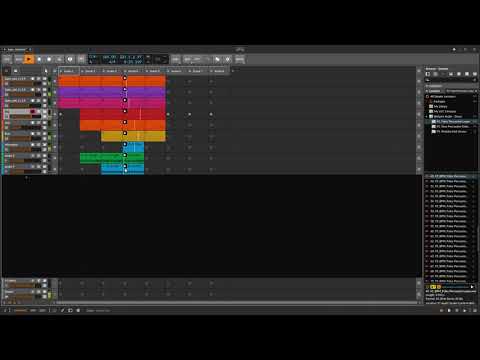 Live Music Sketching Using Bellatrix Audio Sounds (Tantra, Zenus, Microtonic)
