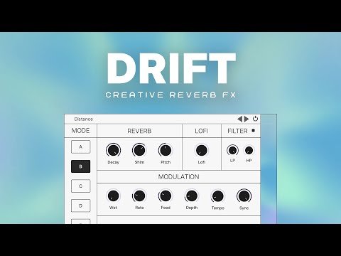 Free Download Drift Reverb v1.0.0 WiN MAC-BUBBiX
