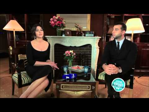 Вечерний Ургант  Молчим с голливудскими звездами  Моника Беллуччи