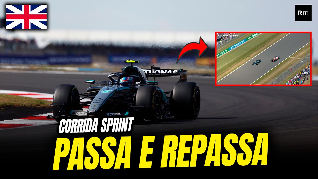 ANTONELLI VENCE CORRIDA DE IOIO EM SILVERSTONE, PRIMEIRA VOLTA SENSACIONAL NA SPRINT GP GRÃ BRETANHA