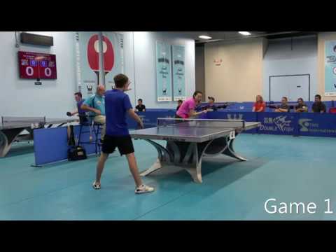 Westchester Table Tennis Center July 2019 Open Singles Semi Final  #2 - Gal Alguetti vs Juan Liu