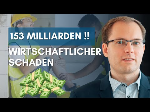 153 Milliarden Euro Schaden durch Arbeitsunfälle!