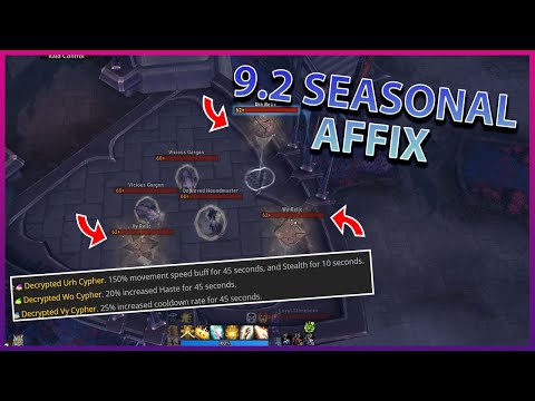 NEW SEASONAL AFFIX RELEASED IN 9.2PTR |Daily WoW Highlights #325 |