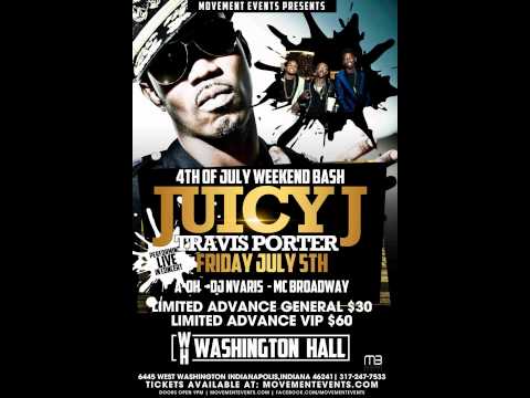 Juicy J, Travis Porter - Washington Hall IN 7/5/2013