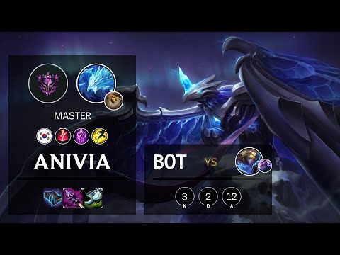 Anivia Bot vs Ezreal - KR Master Patch 10.18