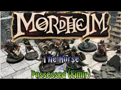 #TBT Mordheim: City of the Damned - Fimir vs. Norse 'Hidden Treasure'