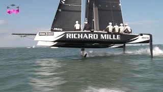 Richard Mille and a flying GC32 catamaran for the Around the island race