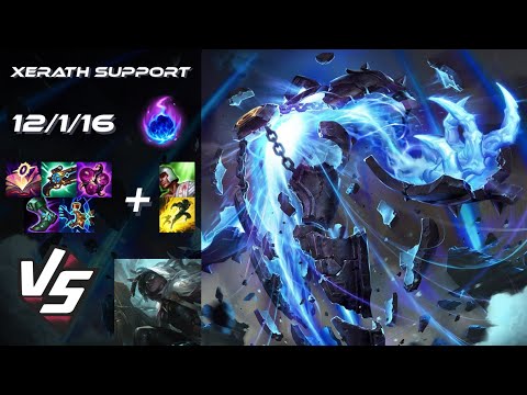 SUPPORT Xerath vs Senna - EU Grandmaster Patch 14.22
