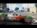 Force India F1 para GTA 5 vídeo 2