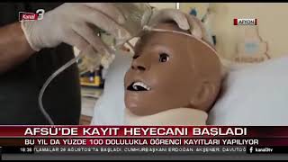 2023-YKS ile AFSÜ’yü Kazanan Öğrencilerimizin Kayıt İşlemleri Devam Ed