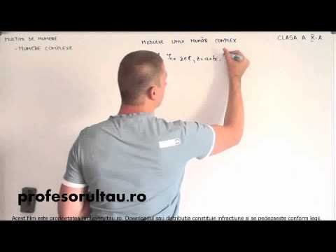 17   Multimi de numere   numere complexe   modulul unui nr  complex - profesorultau.ro