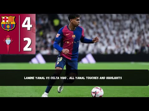 Lamine Yamal Skill Highlights vs Celta Vigo 09/11/2025