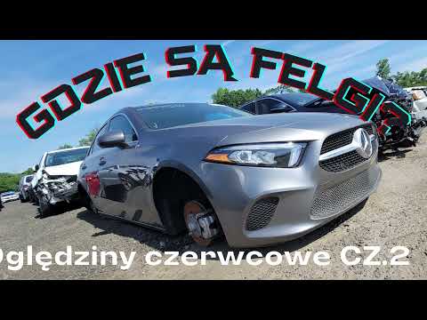 Czerwcowe oględziny na Copart Hartford VLOG (2/2) Szukamy felg do Mercedesa