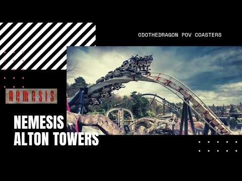 Nemesis Front seat POV Alton Towers