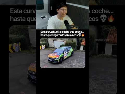 Esta curva humilló coche tras coche hasta que llegaron los 3 clasicos
