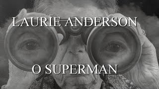 LAURIE ANDERSON &quot;O Superman&quot;