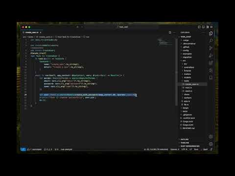 Testing tasks