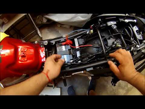 Video 2  Honda CB500X LED lights installation Update