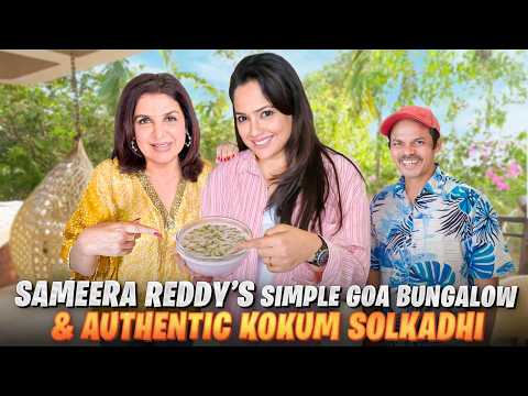 Sameera Reddy's Goa Life! 3 Storey Goa Bungalow Amidst Coconut Trees With Authentic Kokum Solkadhi!