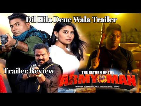 The Return Of Army Man Trailer Review | Emotional Patriotic Film | Real Story or Fiction | filmy ada